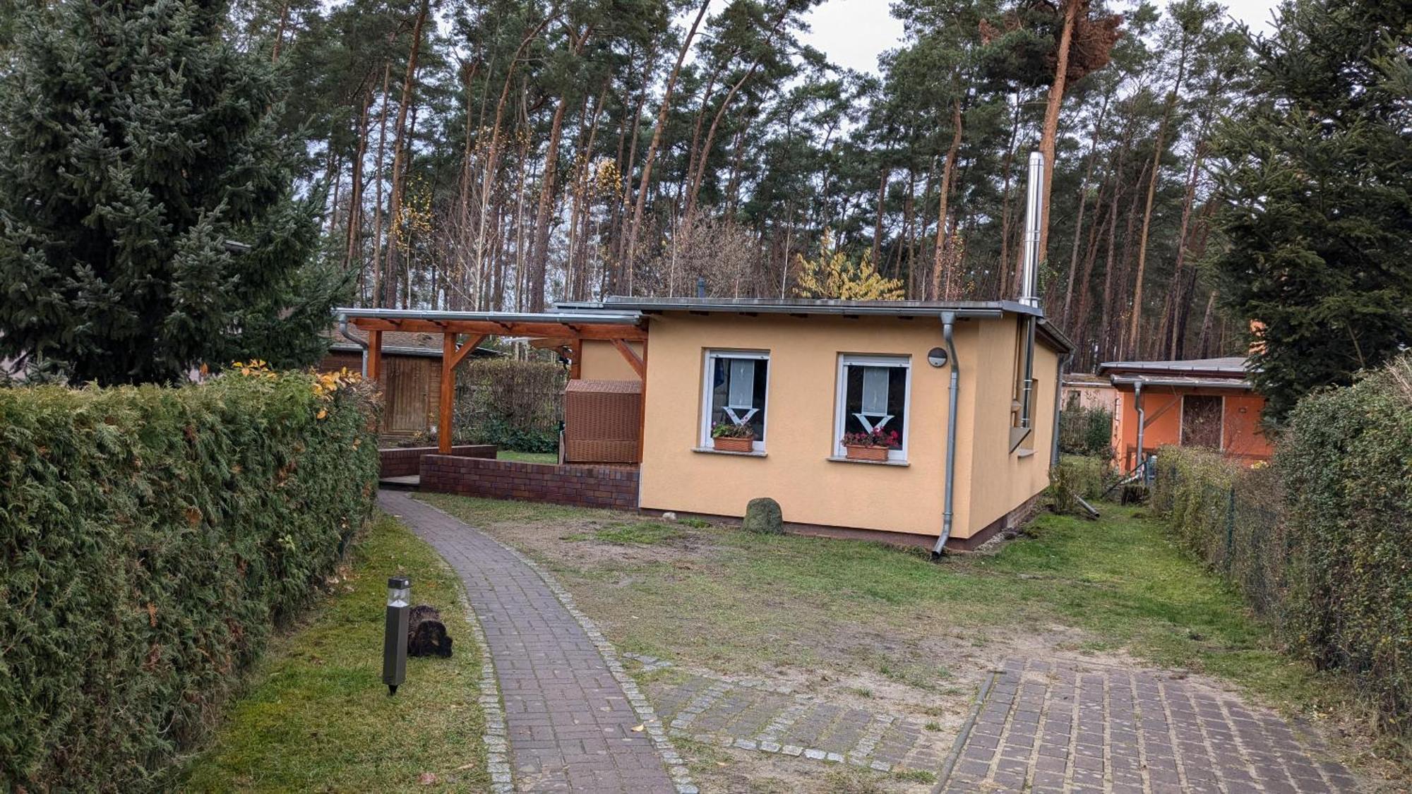 Spreewaldhaeuser Golinski Mit Kamin Am Neuendorfer See Alt Schadow Экстерьер фото